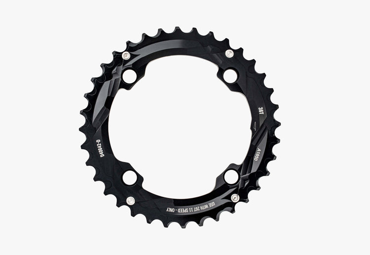 Race Face Turbine 2x 104/64 BCD Chainring black