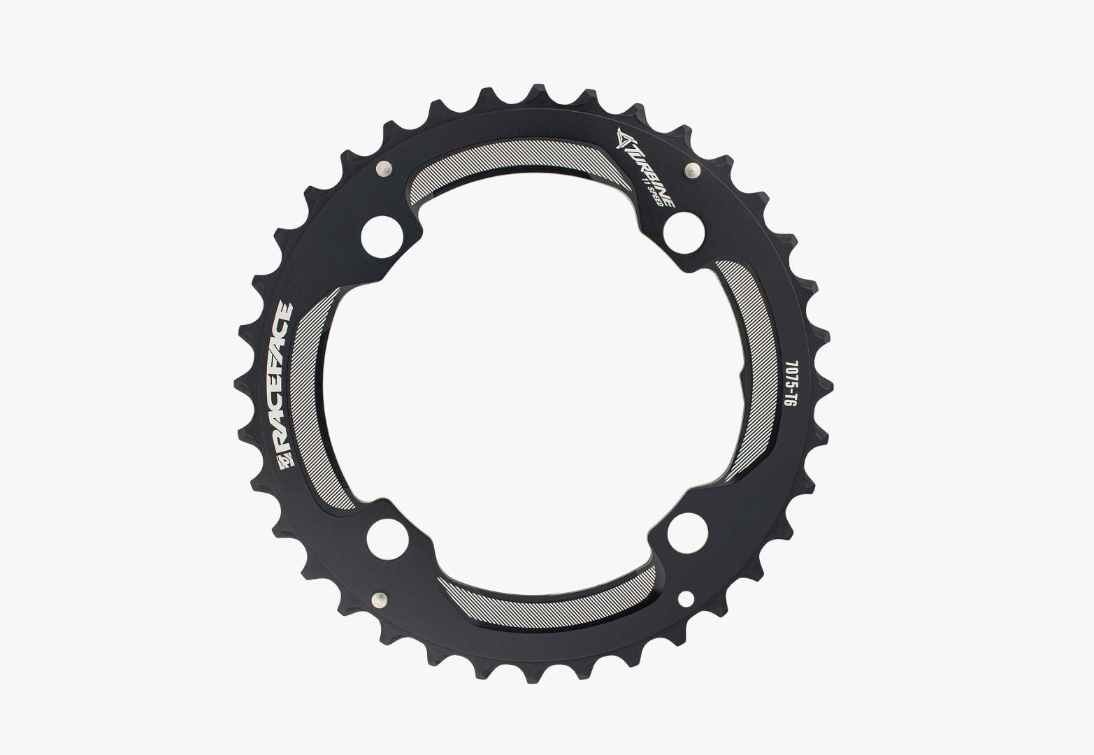 Race Face Turbine 2x 104/64 BCD Chainring black
