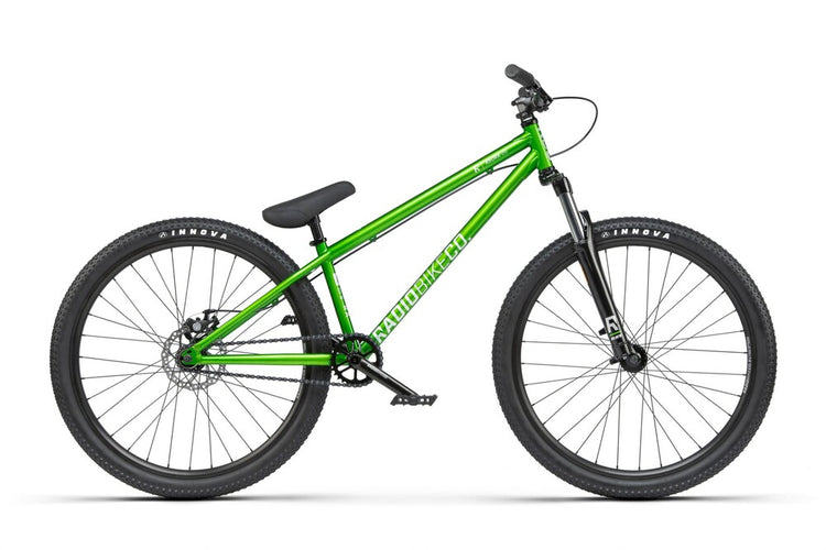 Radio Asura 26" Dirt Jump Bike Metallic Green 22.7TT 