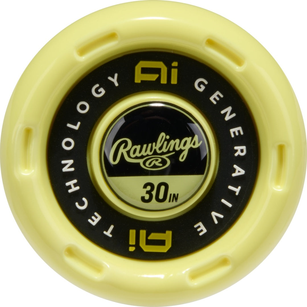 Rawlings -10 Clout USA Baseball Bat yellow