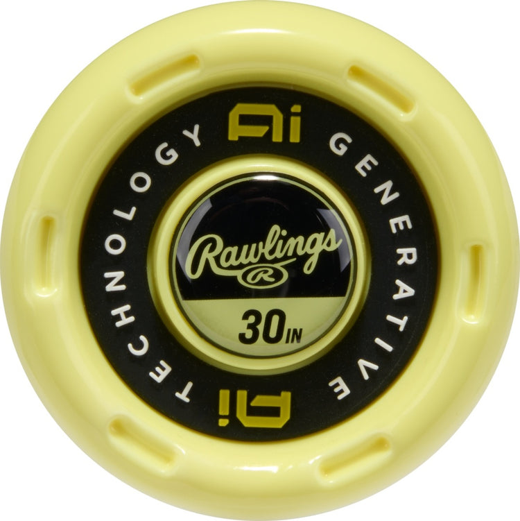 Rawlings -10 Clout USA Baseball Bat yellow