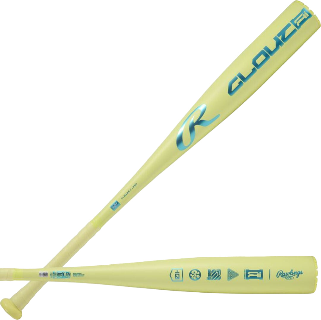 Rawlings -10 Clout USSSA Baseball Bat yellow