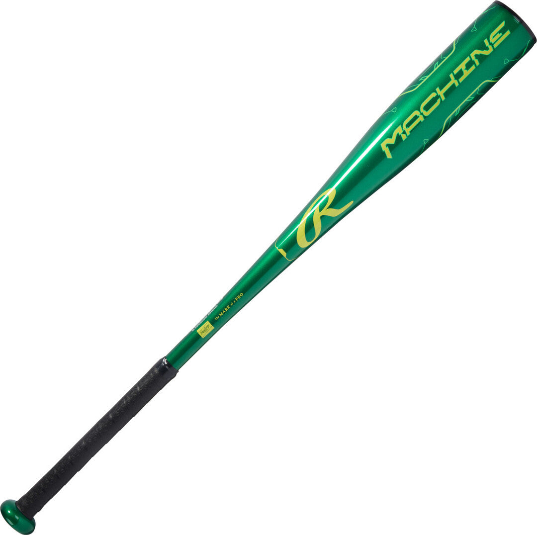 Rawlings -10 Machine USA Baseball Bat green