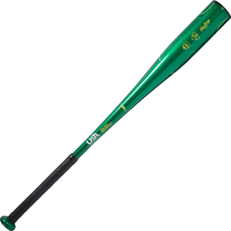 Rawlings -10 Machine USA Baseball Bat green