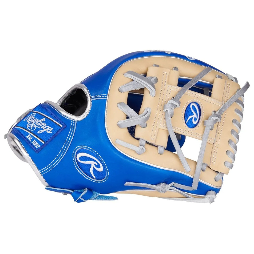 Rawlings 11.5" Pro Preferred PROS314-2R Baseball Glove camel/royal