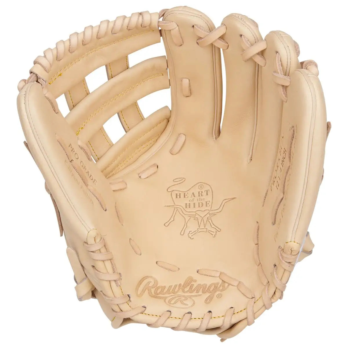 Rawlings 12.25" Heart of the Hide PRORKB17C Baseball Glove camel
