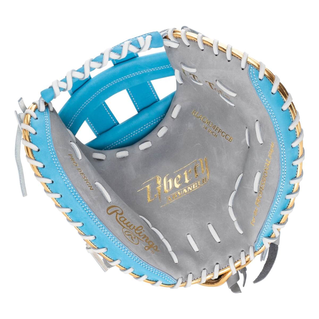 Rawlings 34" Liberty Advanced RLACM34FPGCB Softball Catchers Mitt grey/blue