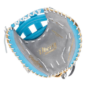 Rawlings 34" Liberty Advanced RLACM34FPGCB Softball Catchers Mitt grey/blue
