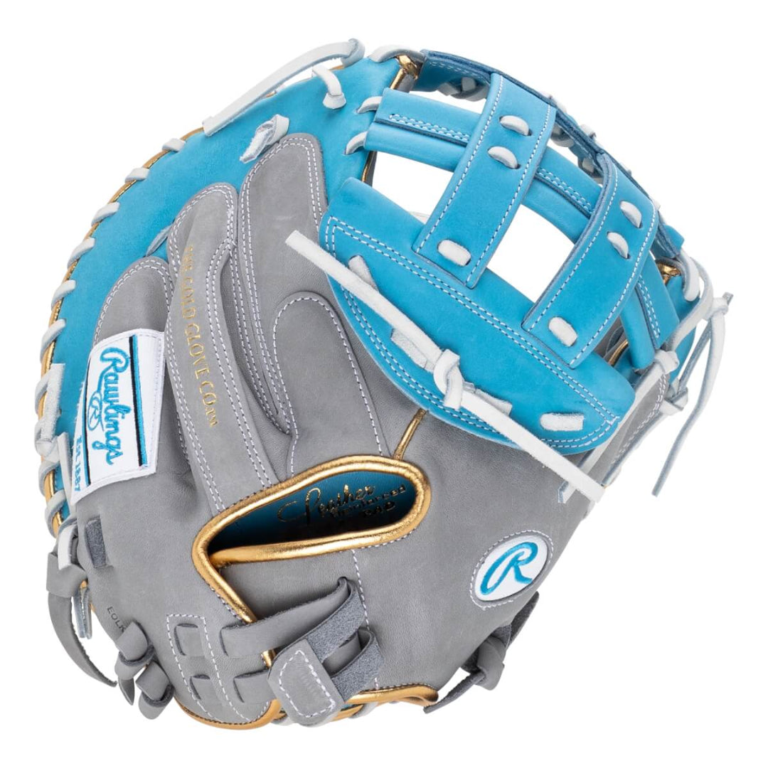 Rawlings 34" Liberty Advanced RLACM34FPGCB Softball Catchers Mitt grey/blue