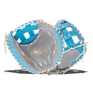 Rawlings 34" Liberty Advanced RLACM34FPGCB Softball Catchers Mitt grey/blue