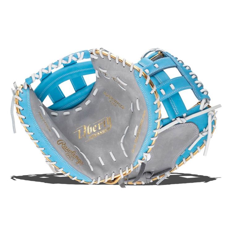 Rawlings 34" Liberty Advanced RLACM34FPGCB Softball Catchers Mitt grey/blue