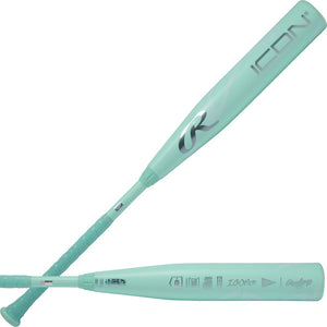 Rawlings -8 Icon USSSA Baseball Bat green