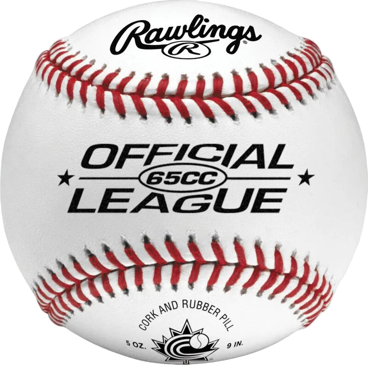 Rawlings 65CC Official League Game Baseball - Single