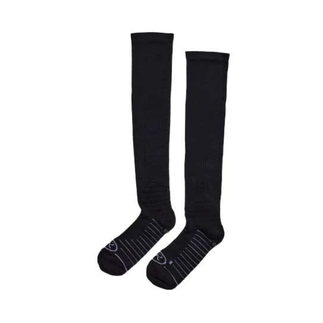 Rawlings Gamer Over The Knee Performance Socks-Black