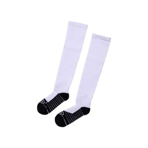 Rawlings Gamer Over The Knee Performance Socks-White