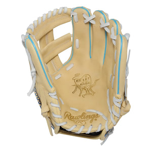 Rawlings Heart of the Hide Aug PROR204W-1CCB Baseball Glove camel/blue