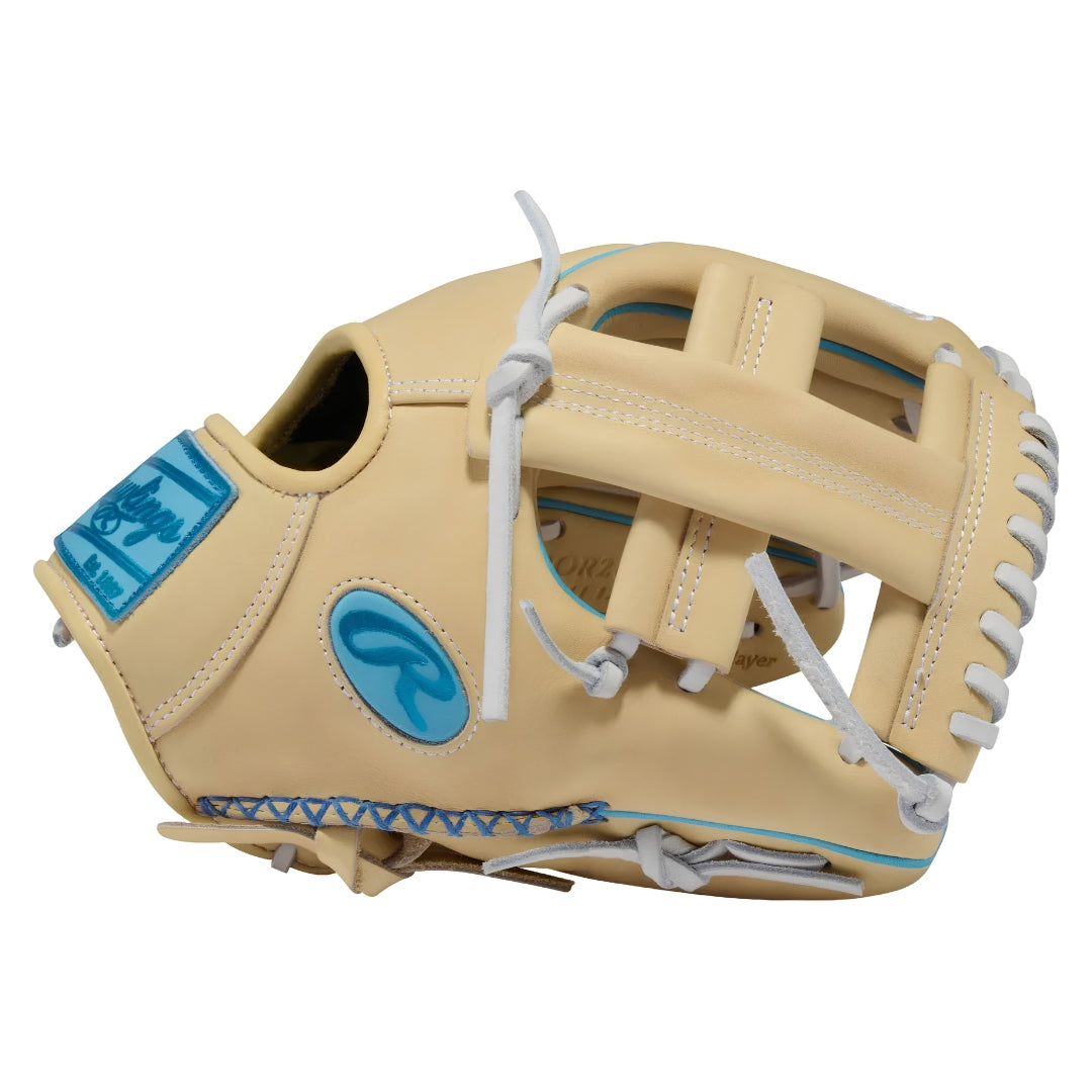 Rawlings Heart of the Hide Aug PROR204W-1CCB Baseball Glove camel/blue