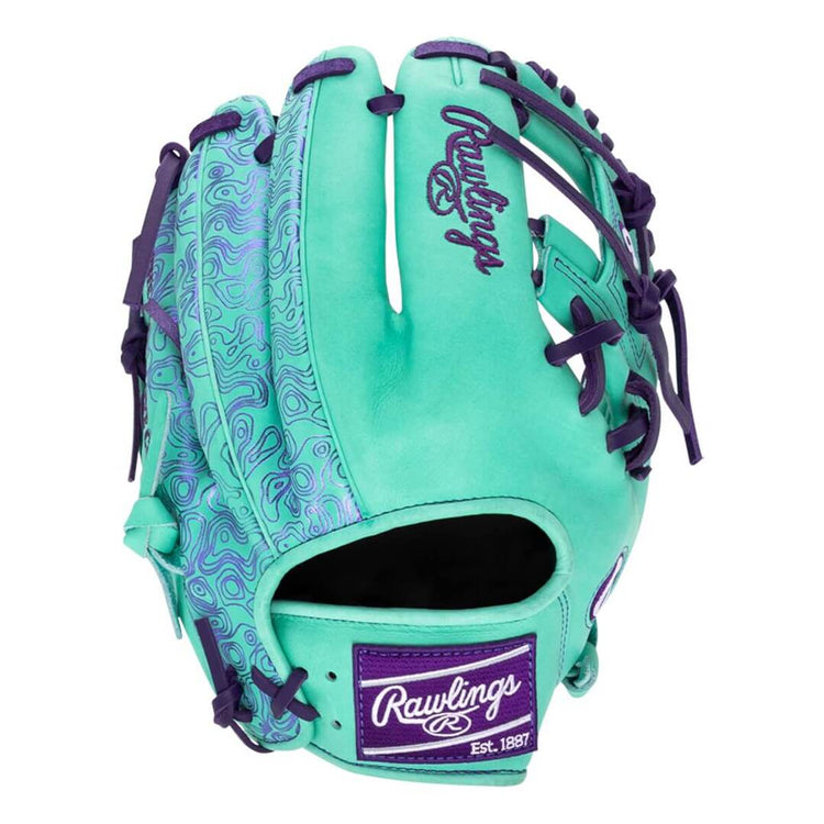 Rawlings Heart of the Hide PROR204-2MPU Baseball Glove mint green/purple