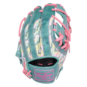Rawlings Heart of the Hide PROR204-2SP Color Sync 10.0 Baseball Glove green/pink