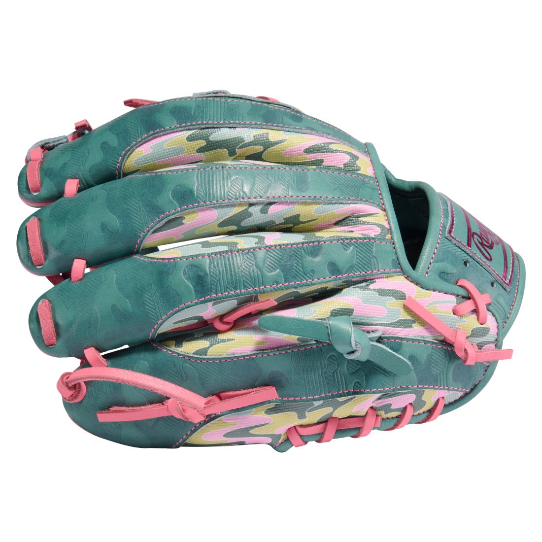 Rawlings Heart of the Hide PROR204-2SP Color Sync 10.0 Baseball Glove green/pink