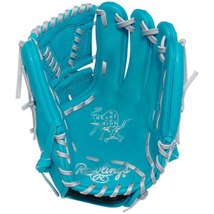 Rawlings Heart of the Hide PROR205-30TECB Baseball Glove blue/silver