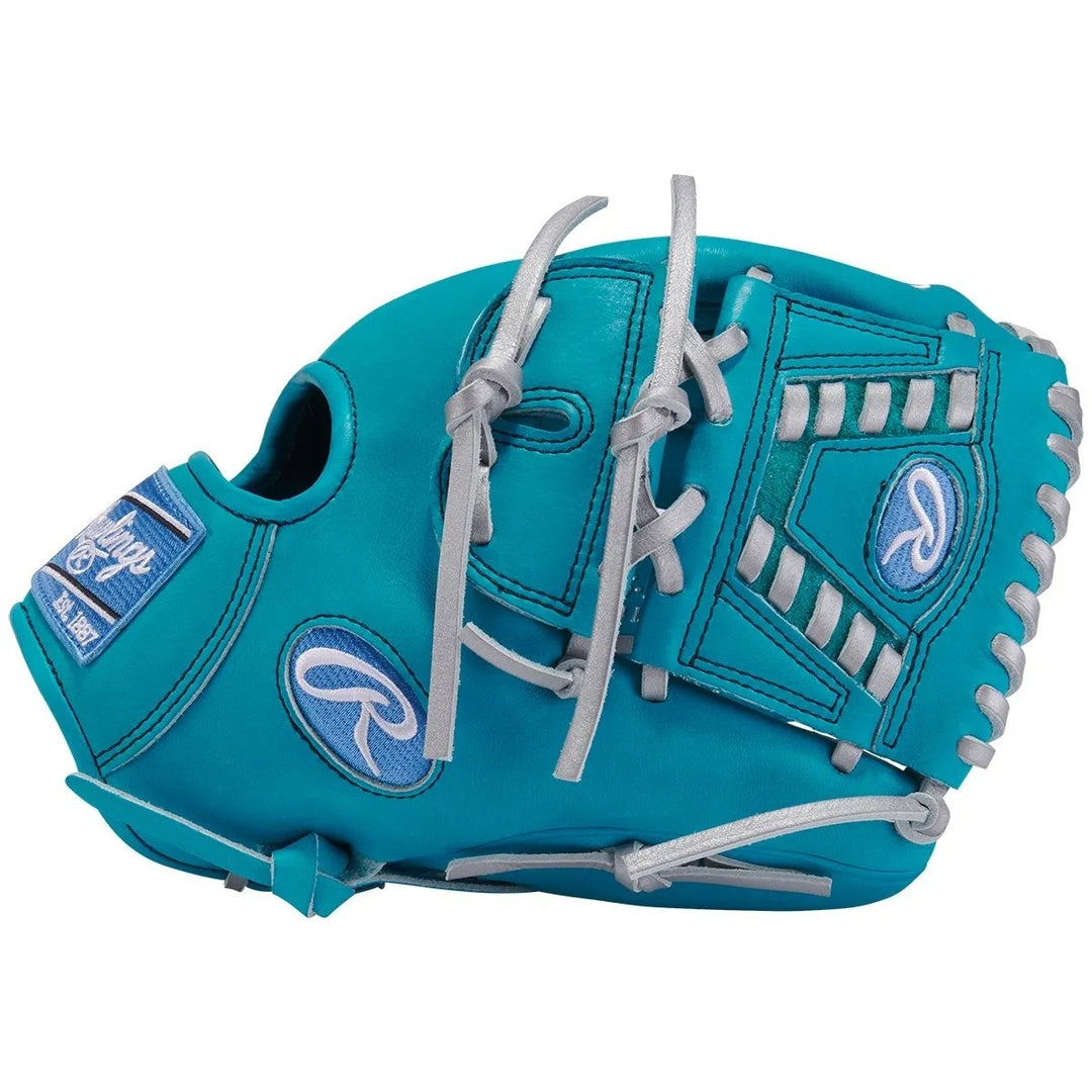 Rawlings Heart of the Hide PROR205-30TECB Baseball Glove blue/silver