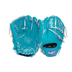 Rawlings Heart of the Hide PROR205-30TECB Baseball Glove blue/silver