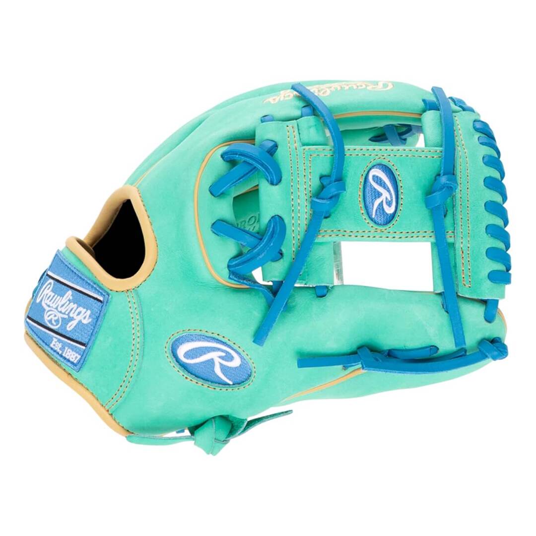 Rawlings Heart of the Hide PROR2175-2M Baseball Glove mint green /blue