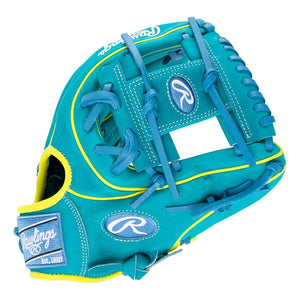 Rawlings Heart of the Hide PROR234U-2TEY Baseball Glove blue/yellow