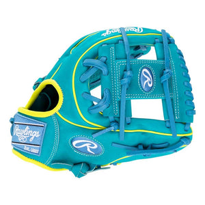 Rawlings Heart of the Hide PROR234U-2TEY Baseball Glove blue/yellow