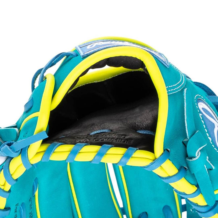 Rawlings Heart of the Hide PROR234U-2TEY Baseball Glove blue/yellow