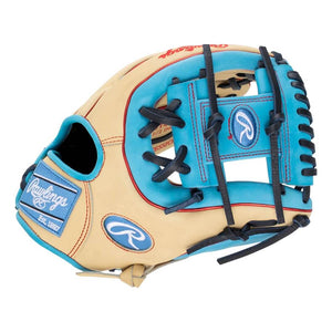 Rawlings Heart of the Hide PROR314-2CCB Baseball Glove camel/blue