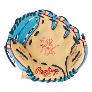 Rawlings Heart of the Hide PROR314-2CCB Baseball Glove camel/blue