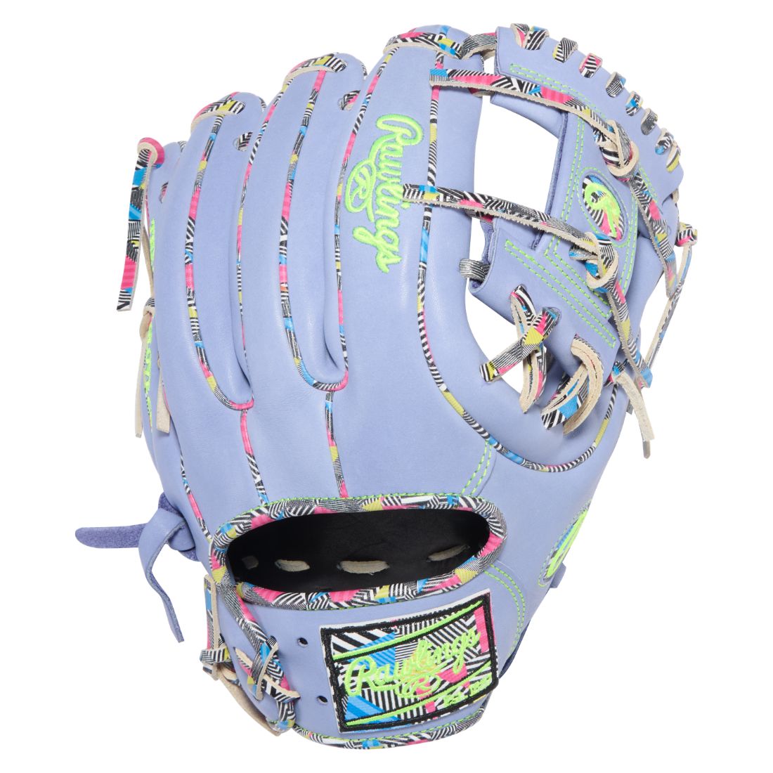 Rawlings Heart of the Hide PROR314-2PE Color Sync 10.0 Baseball Glove lilac