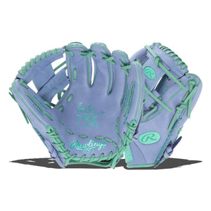 Rawlings Heart of the Hide PROR314-2PE Color Sync 10.0 Baseball Glove Periwinkle/Mint