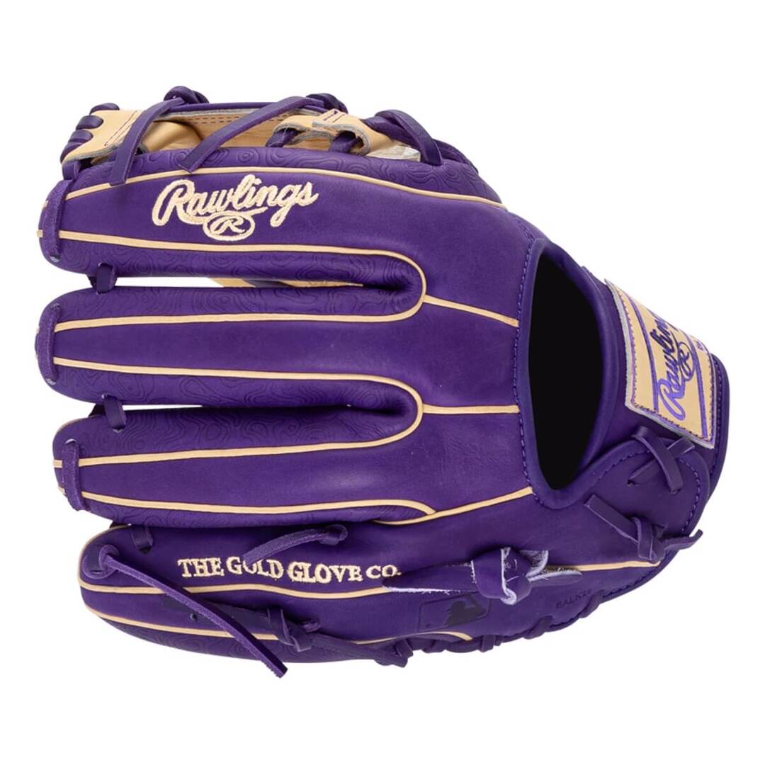 Rawlings Heart of the Hide PROR315-2WC Baseball Glove purple/camel