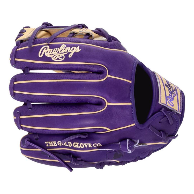 Rawlings Heart of the Hide PROR315-2WC Baseball Glove purple/camel