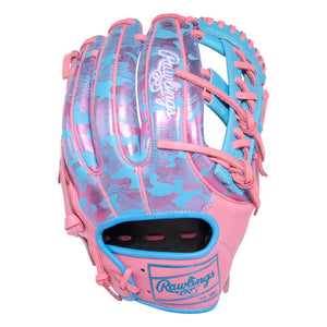 Rawlings Heart of the Hide PROR315-32CBP Color Sync 10.0 Baseball Glove blue/pink