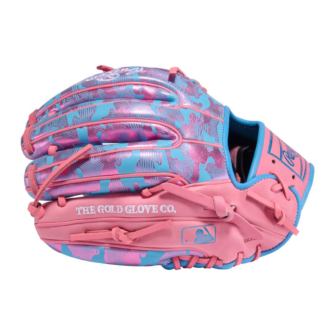 Rawlings Heart of the Hide PROR315-32CBP Color Sync 10.0 Baseball Glove blue/pink