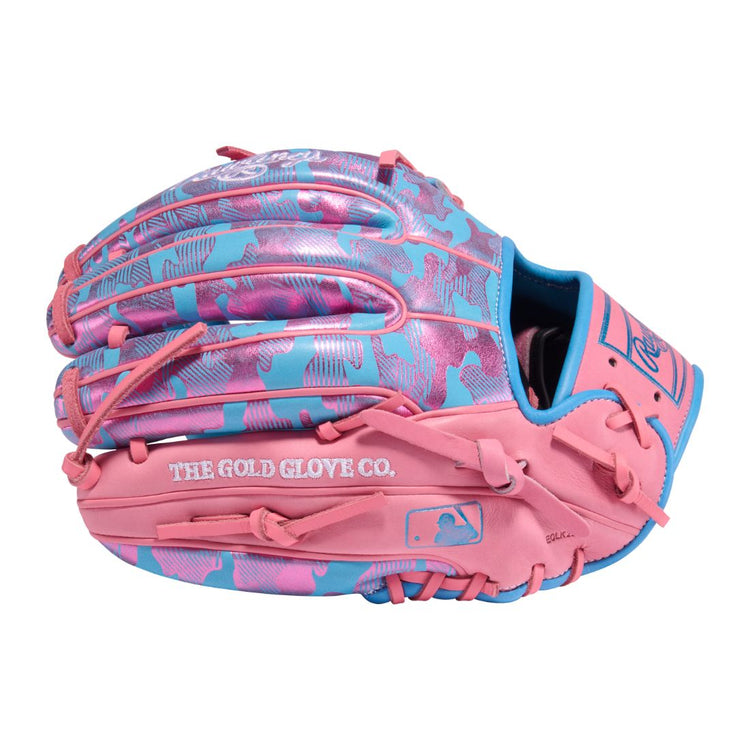 Rawlings Heart of the Hide PROR315-32CBP Color Sync 10.0 Baseball Glove blue/pink
