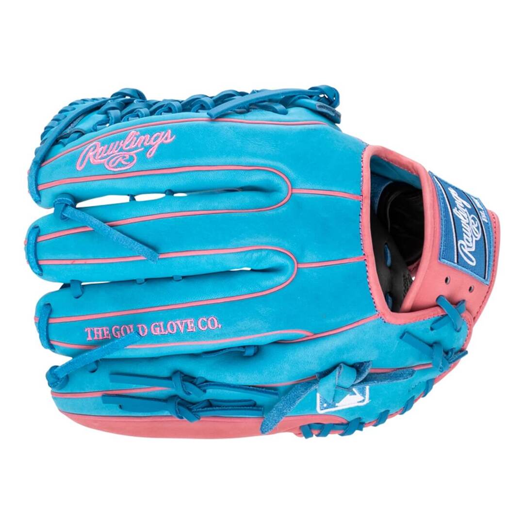 Rawlings Heart of the Hide PROR3319-4CB Baseball Glove blue/pink