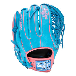 Rawlings Heart of the Hide PROR3319-4CB Baseball Glove blue/pink