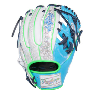 Rawlings Heart of the Hide PROR934-2CBW Color Sync 10.0 Baseball Glove grey/blue