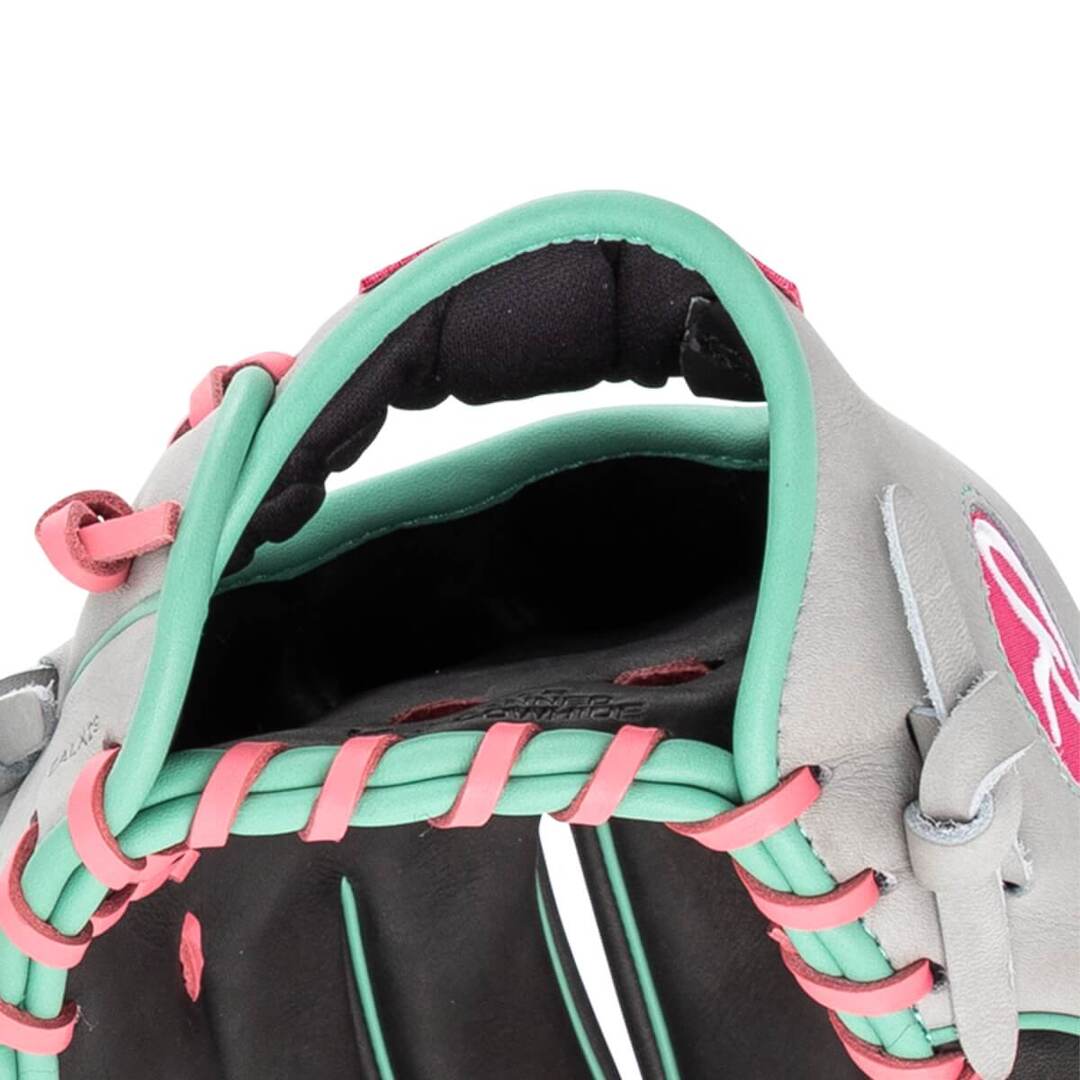 Rawlings Heart of the Hide PROR934-2DSP Baseball Glove black/grey/pink