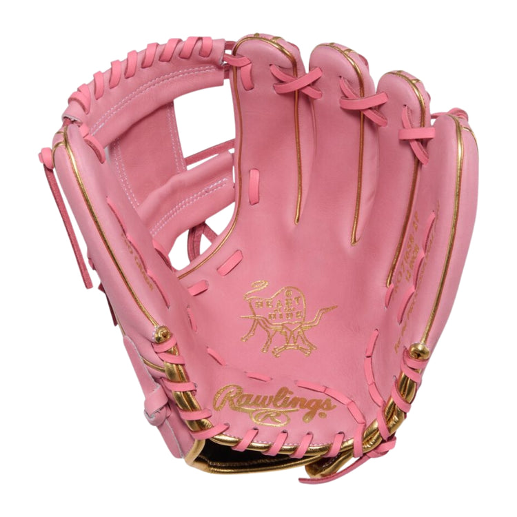 Rawlings Heart of the Hide PRO716SB-2P Softball Glove pink/ gold