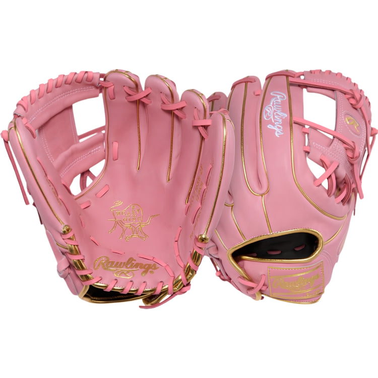 Rawlings Heart of the Hide PRO716SB-2P Softball Glove pink/ gold