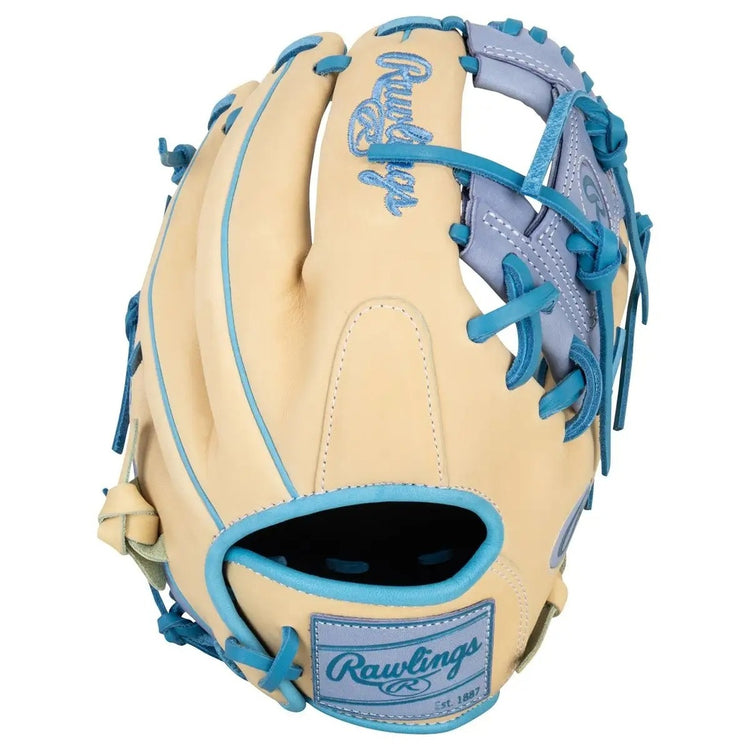 Rawlings Heart of the Hide PROR204U-2CPE Baseball Glove Camel/Periwinkle