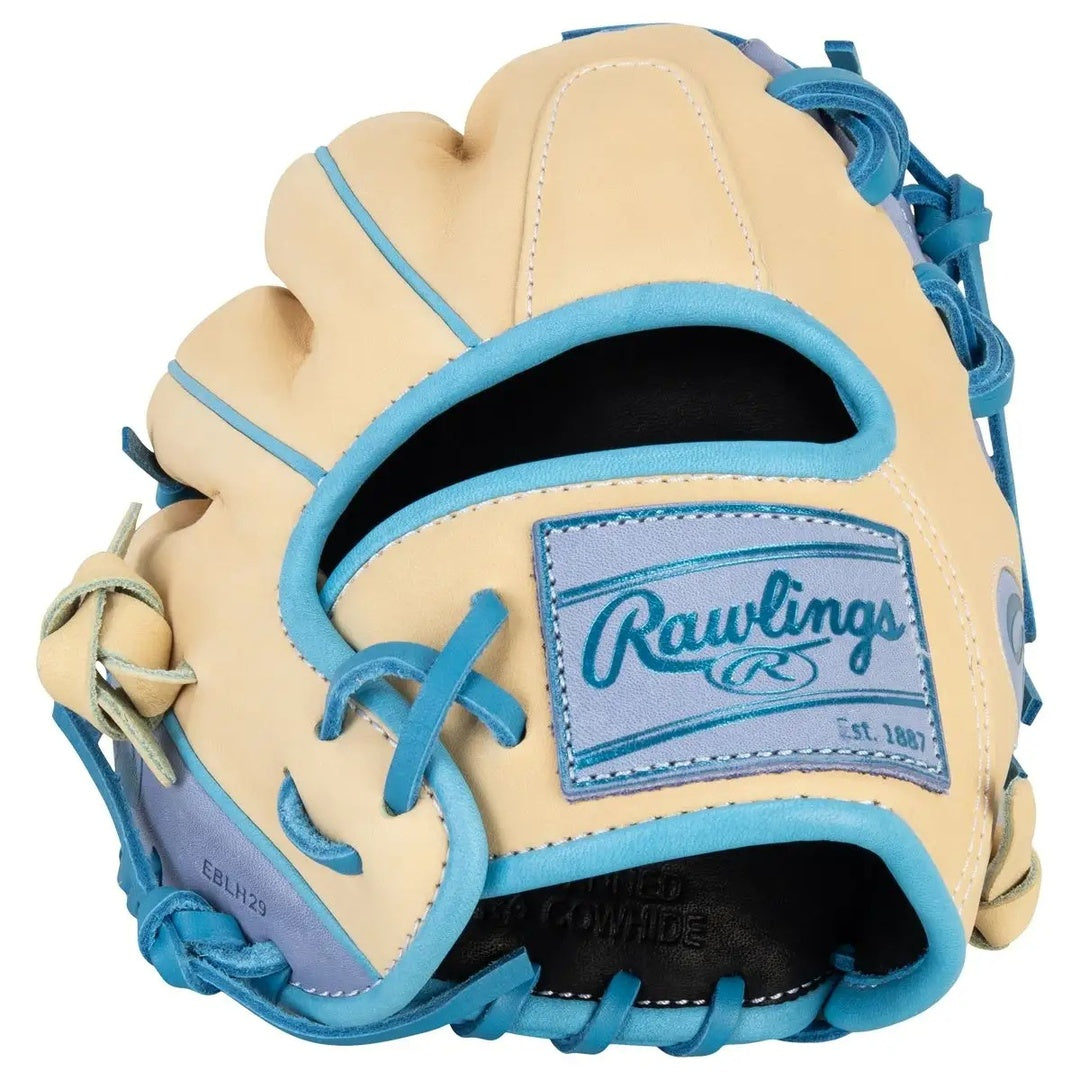 Rawlings Heart of the Hide PROR204U-2CPE Baseball Glove Camel/Periwinkle