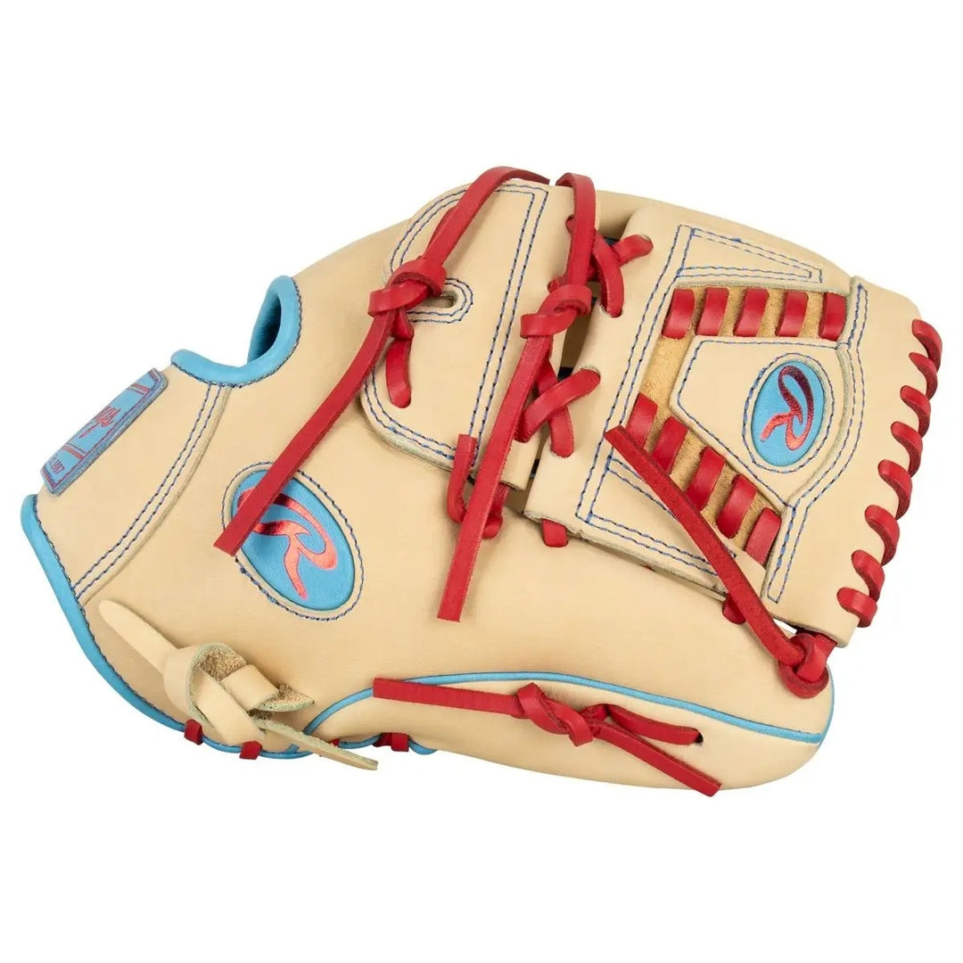 Rawlings Heart of the Hide PROR205-30CBS Baseball Glove camel/black/red