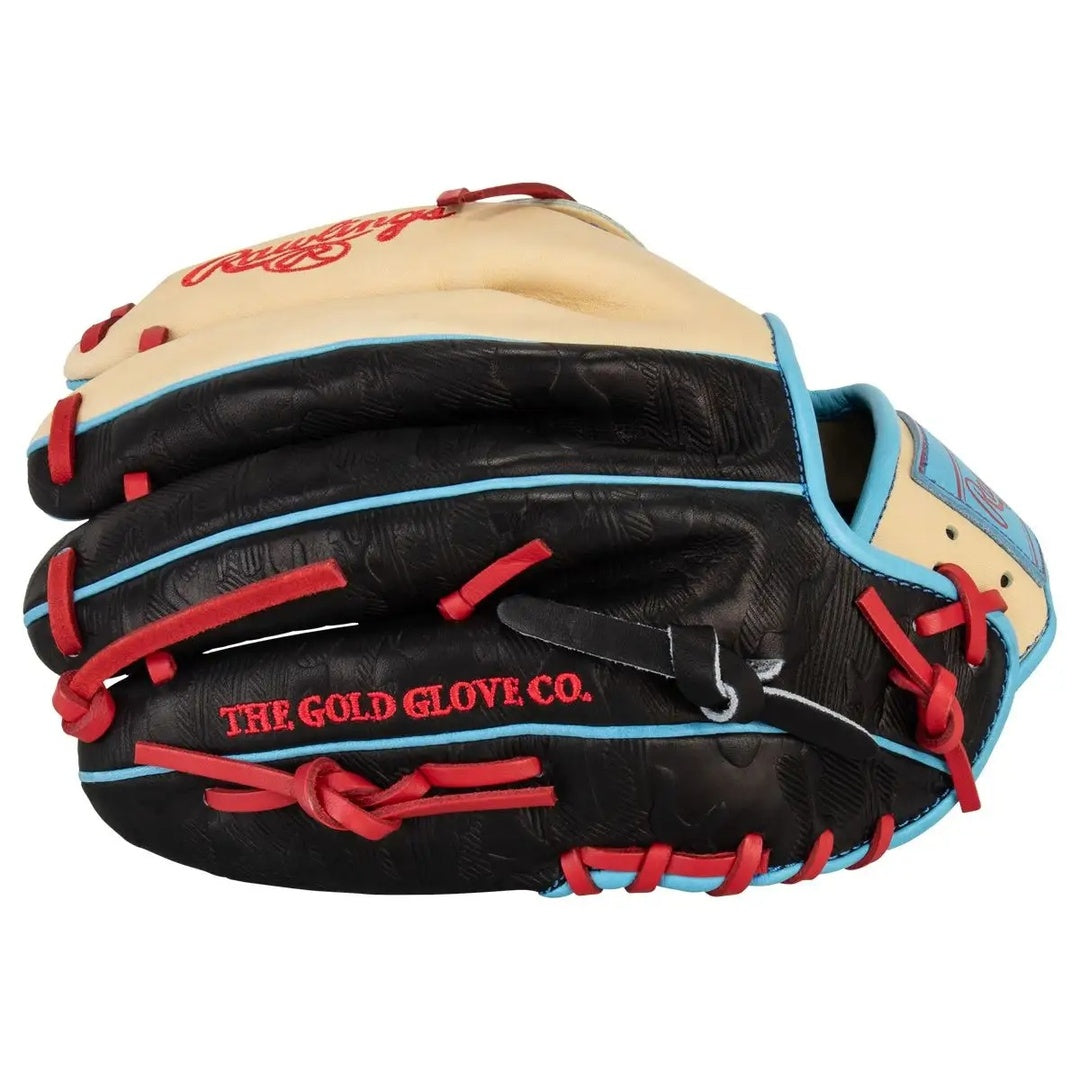 Rawlings Heart of the Hide PROR205-30CBS Baseball Glove camel/black/red